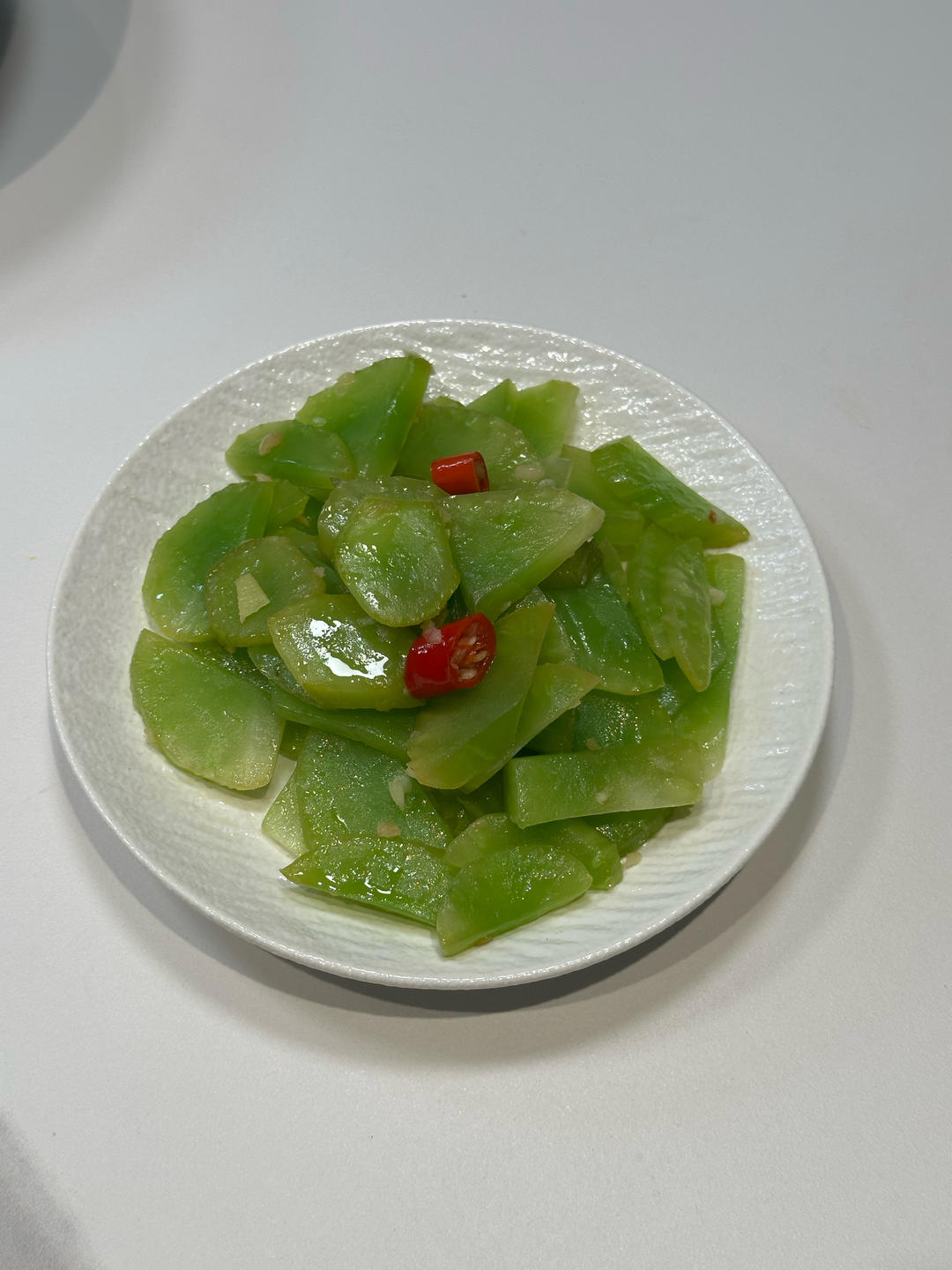 清炒莴笋