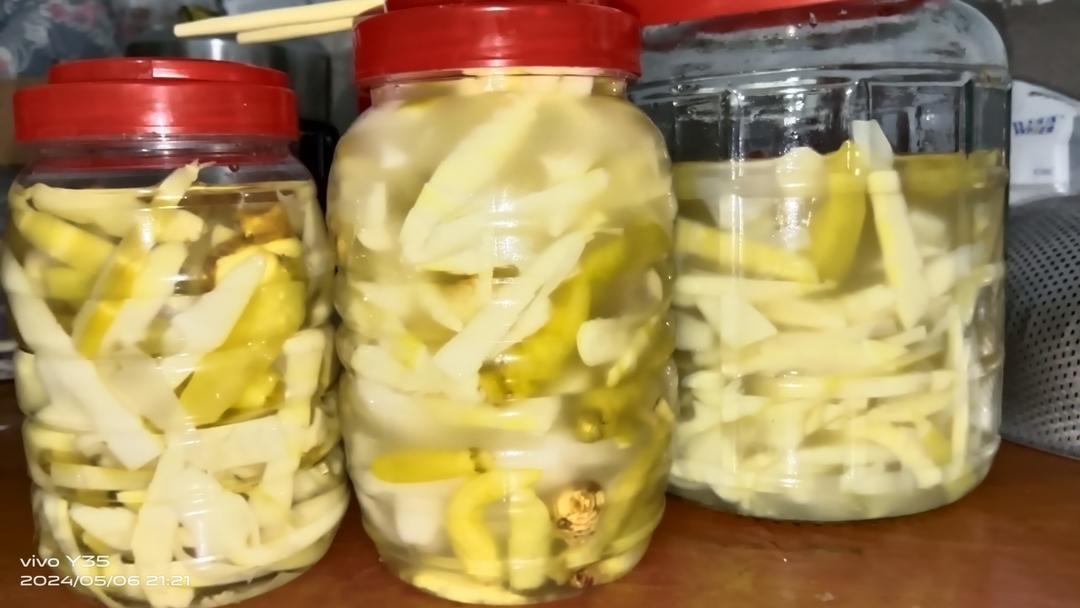 留住美味的泡椒小笋