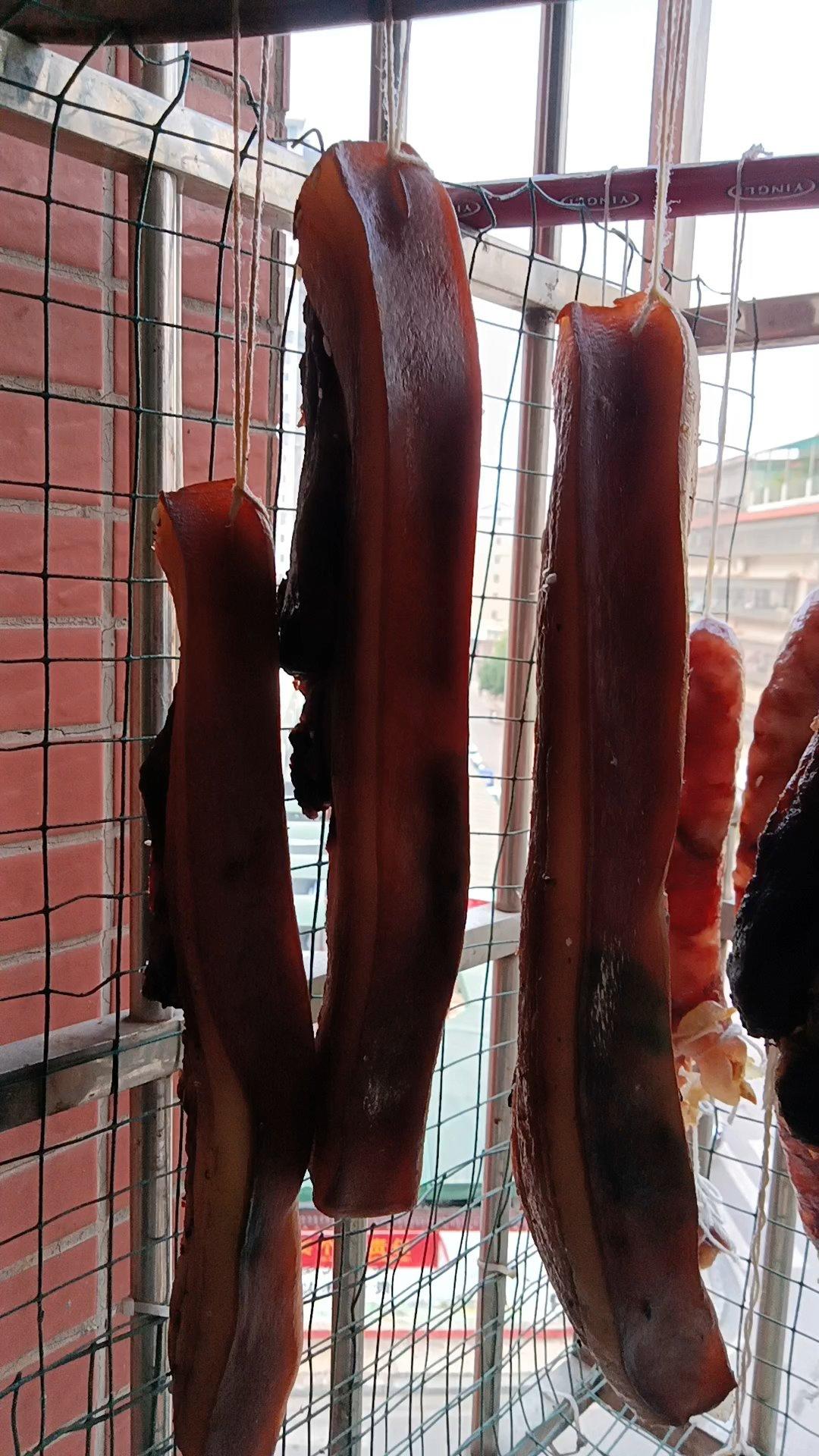 自制湖南烟熏腊肉