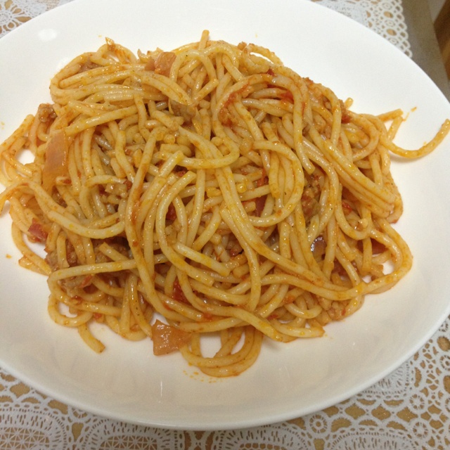 番茄肉酱意面