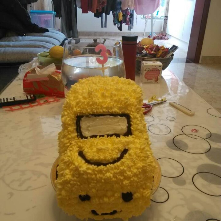 萌萌小汽车蛋糕