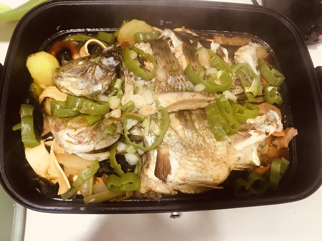 家庭版香辣烤鱼--越煮越香