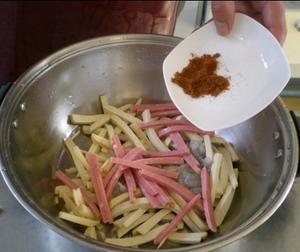 林志鹏自动烹饪锅烹制炒三丝-捷赛私房菜的做法 步骤3