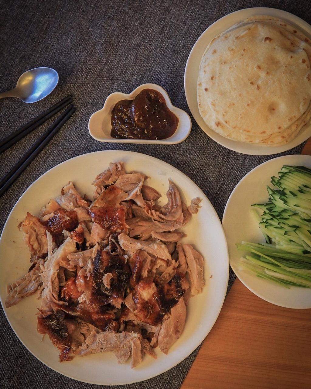 烤箱烤鸭