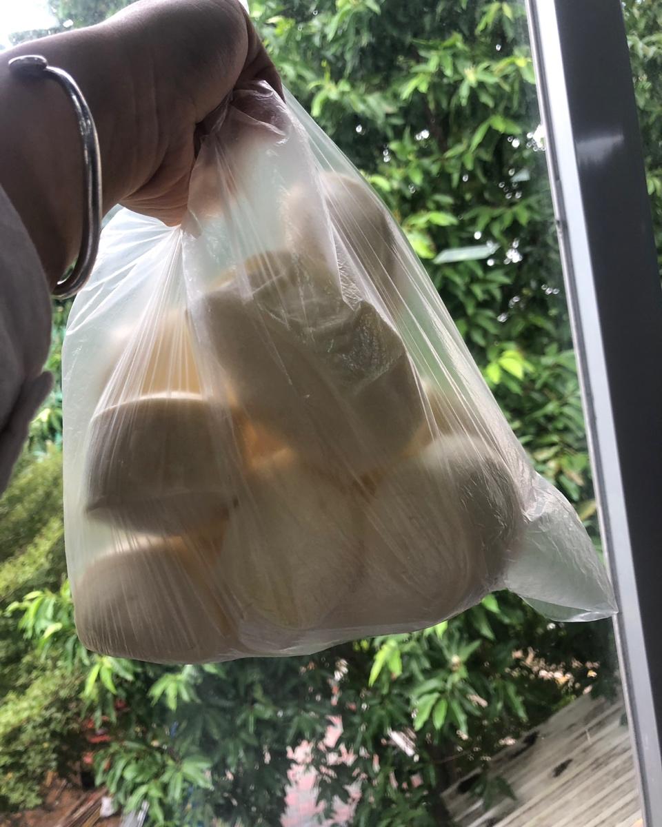 刀切奶香甜馒头