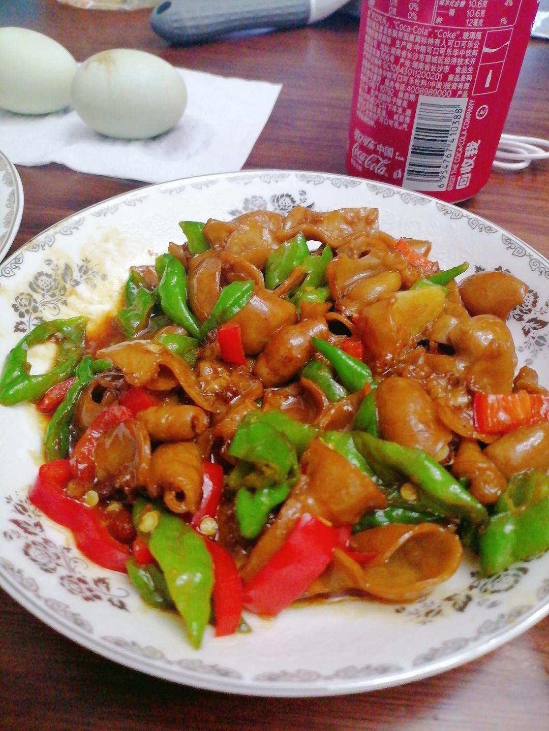 爆炒肥肠