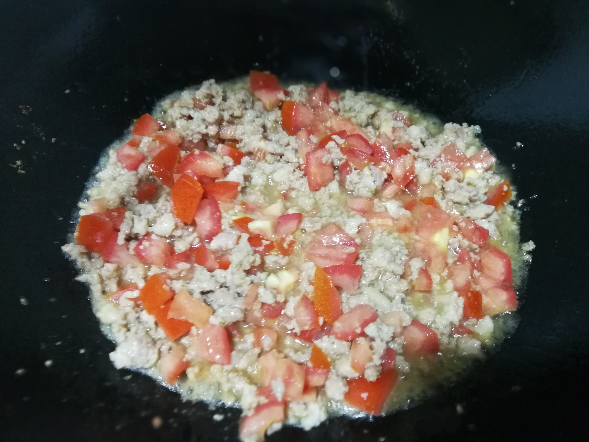 番茄肉沫拌面🍅（百吃不厌的味道）的做法 步骤3