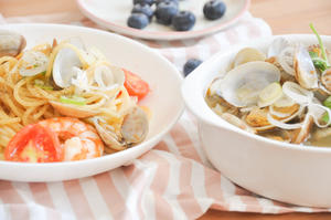 海鲜意粉&蛤蜊汤的做法 步骤21