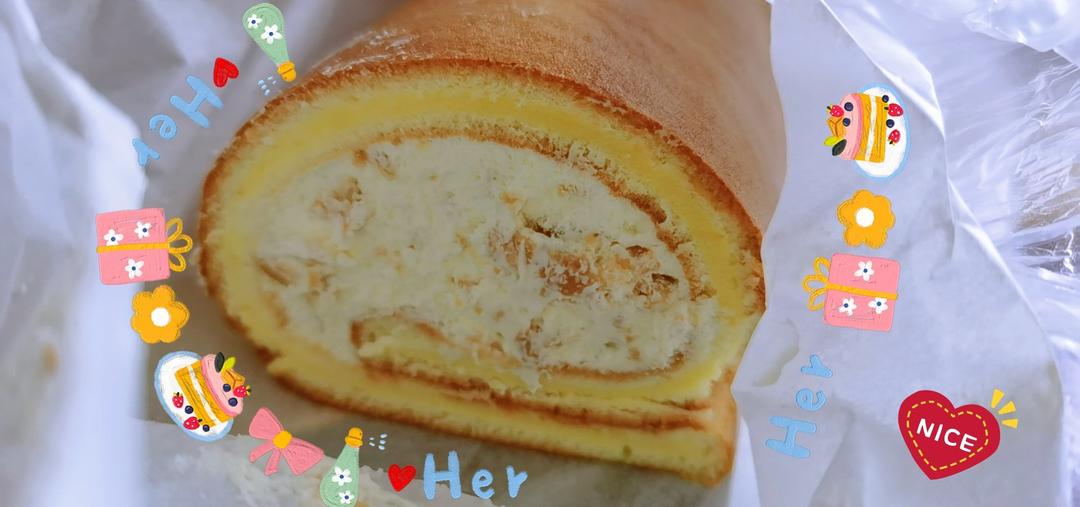 原味蛋糕卷