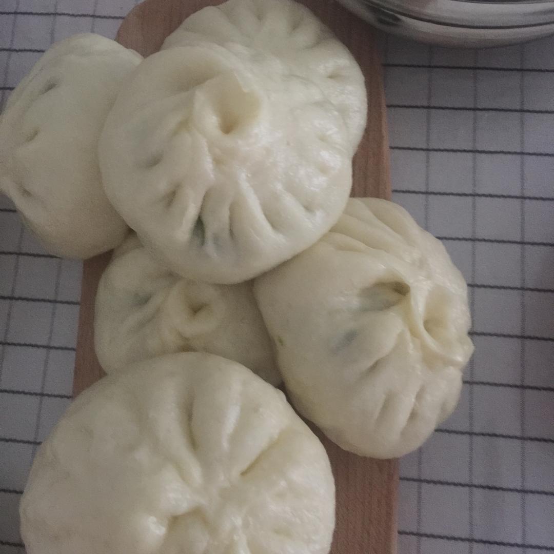 节省一半时间的大包子（另付翠绿菜包子，肉包子，腹黑包子食谱）