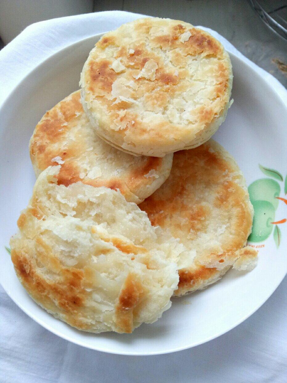 发面油酥小糖饼