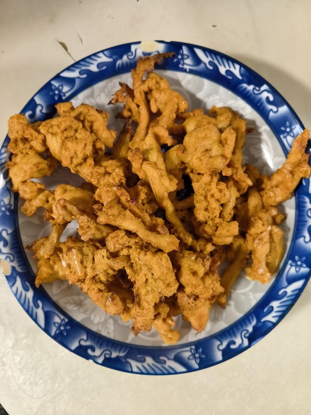 自制鸡柳，无需油炸空气炸锅（烤箱）版，空炸肉条万能做法