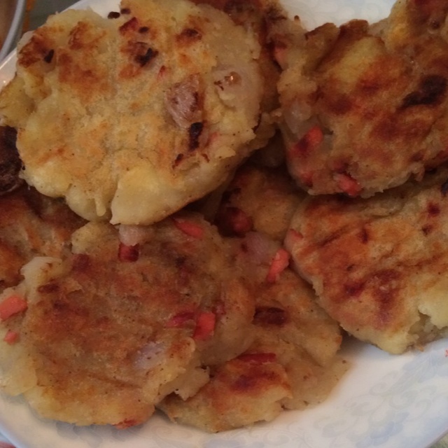 培根洋葱土豆饼