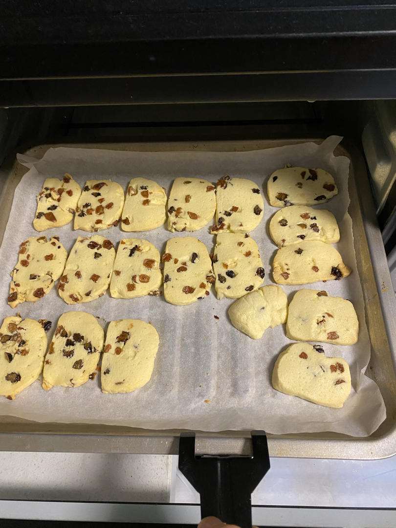 低糖少油版蔓越莓饼干