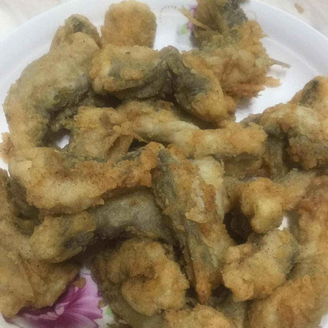 椒盐水鱼
