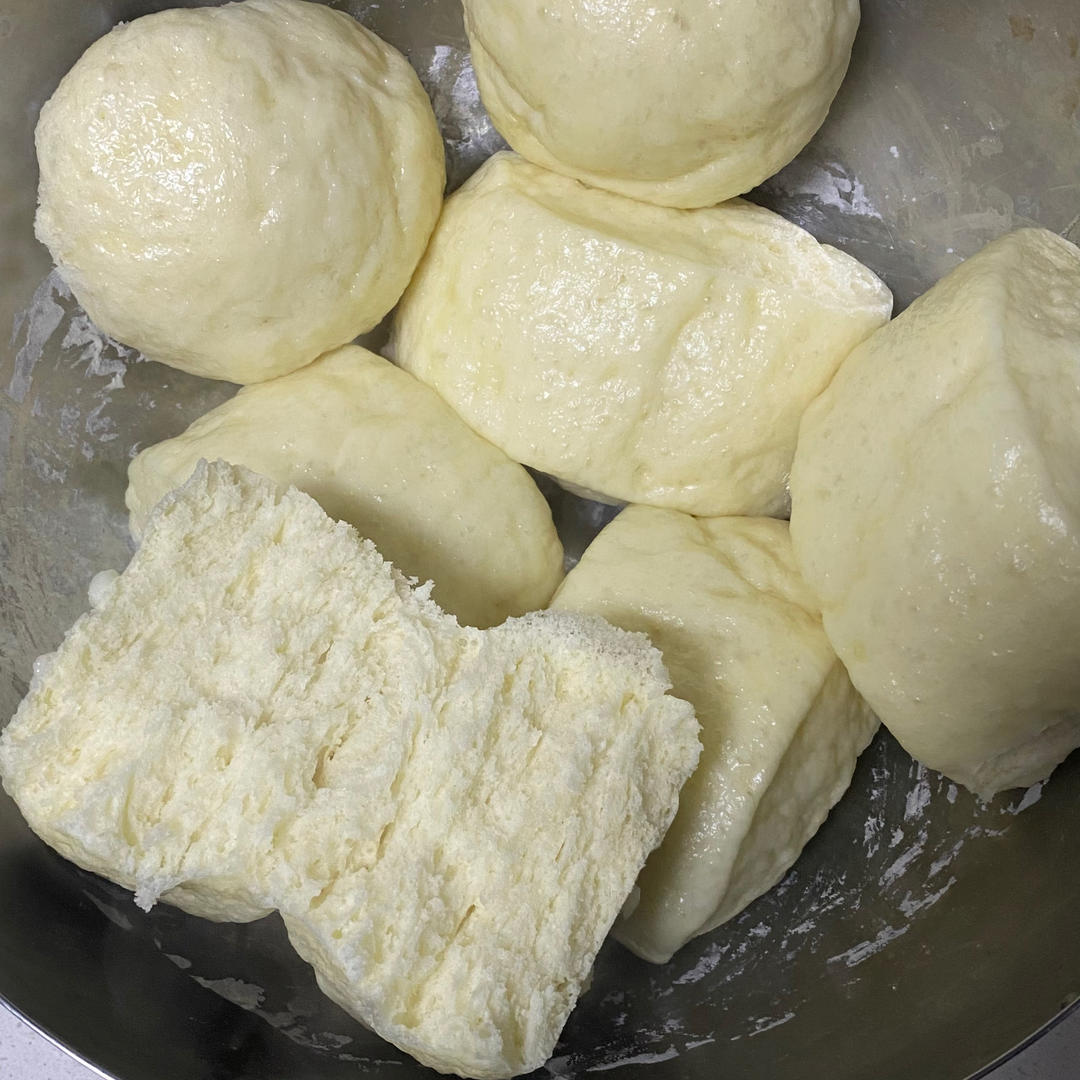 纯奶手撕吐司的做法 步骤1