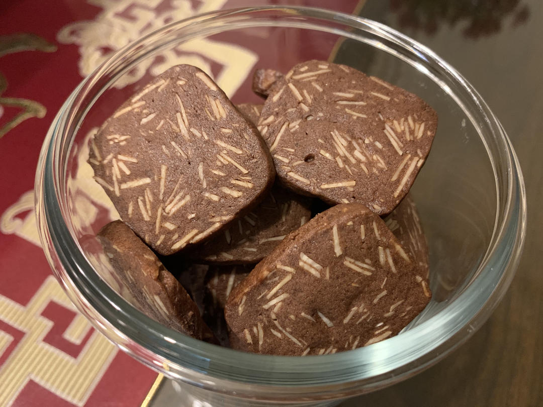 可可杏仁饼干（超详细）