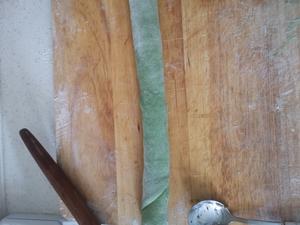 自制面点——双色刀切馒头（菠菜汁）/菠菜花卷的做法 步骤15