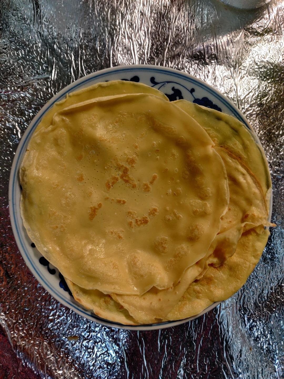 基础早餐可丽饼