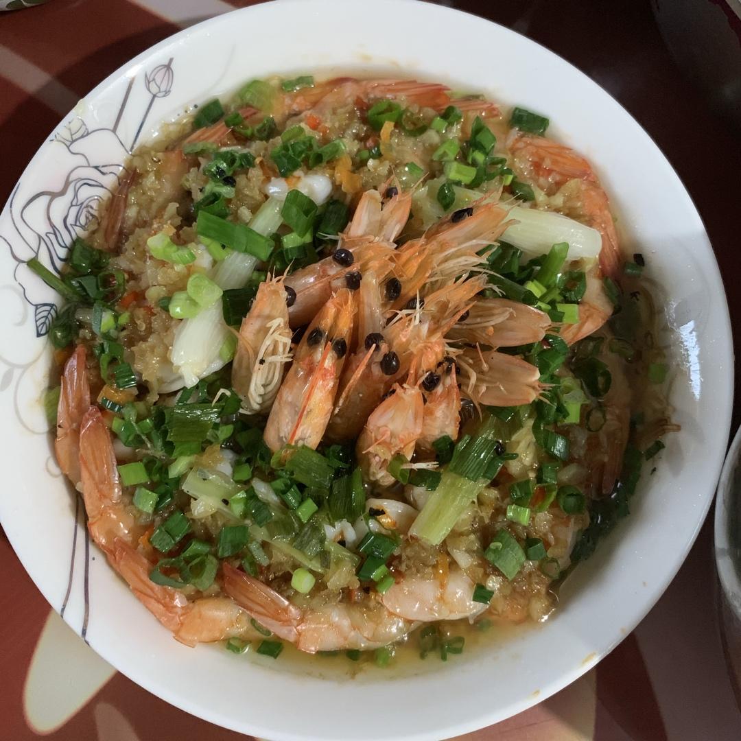 蒜蓉粉丝蒸扇贝（辣）