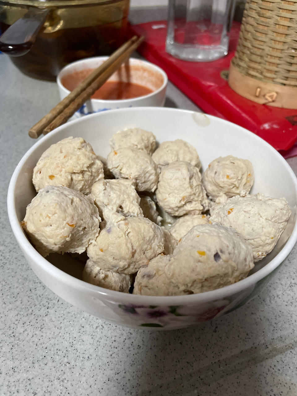 超低卡减脂鸡肉丸