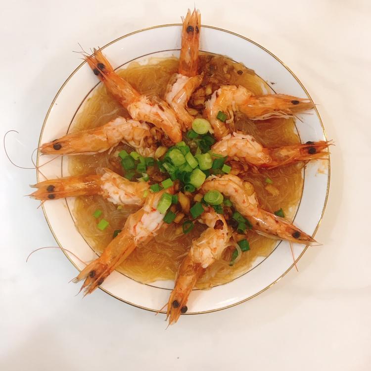蒜蓉粉丝蒸虾
