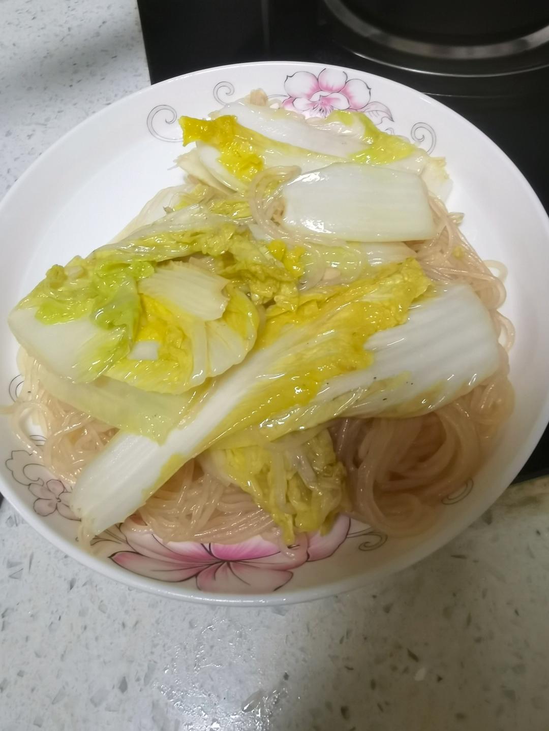 成功率百分之百的包菜炒粉丝