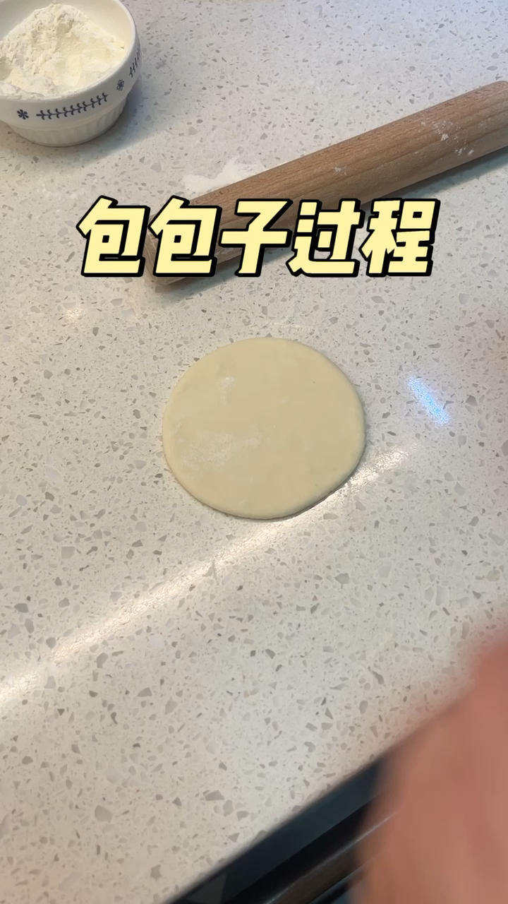 减肥都能吃滴多汁牛肉包（提褶包）——详细视频教你包出美丽的褶子