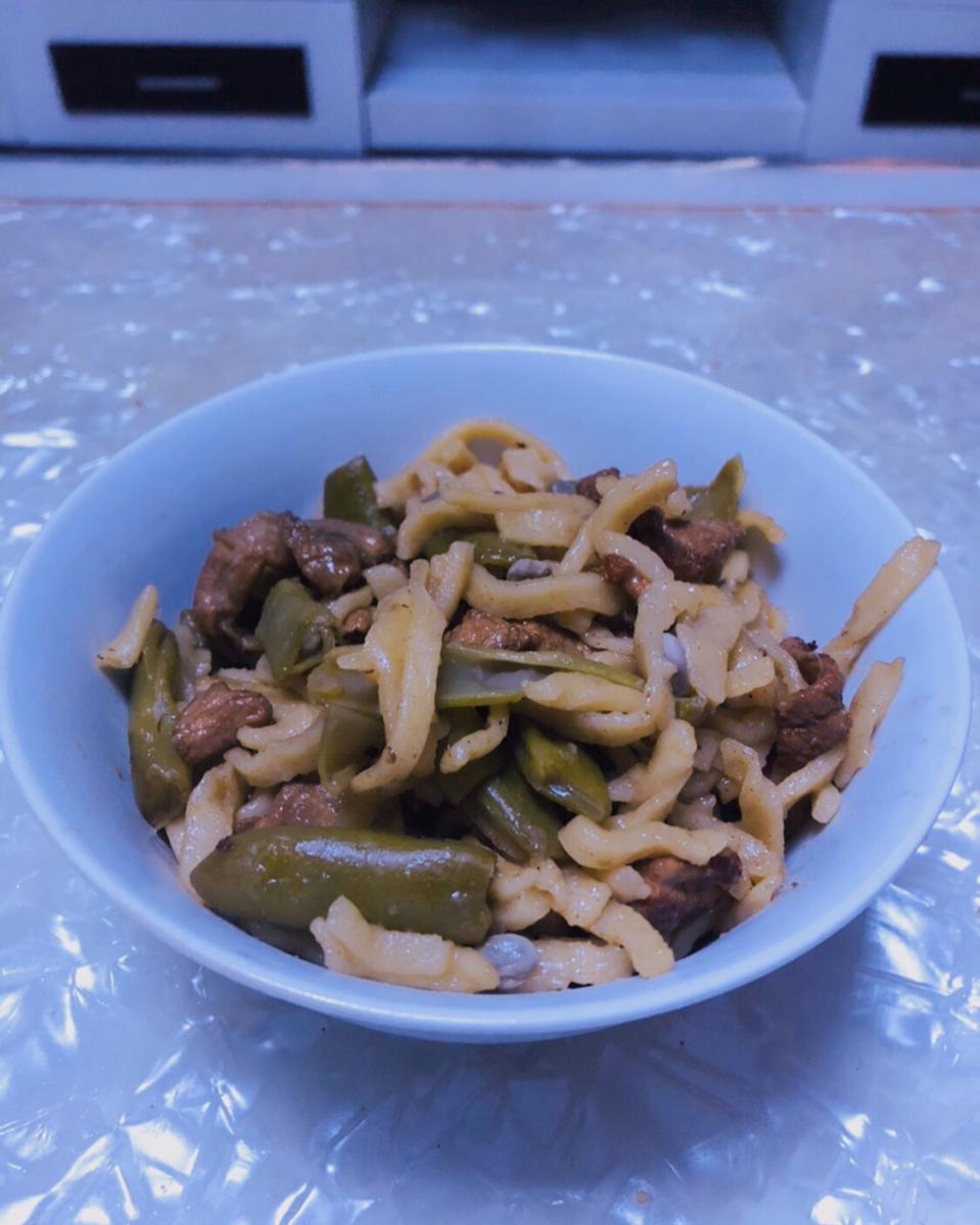 豆角焖面