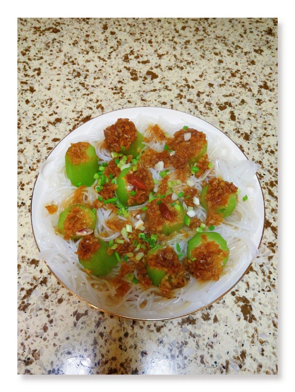 蒜茸粉丝蒸丝瓜