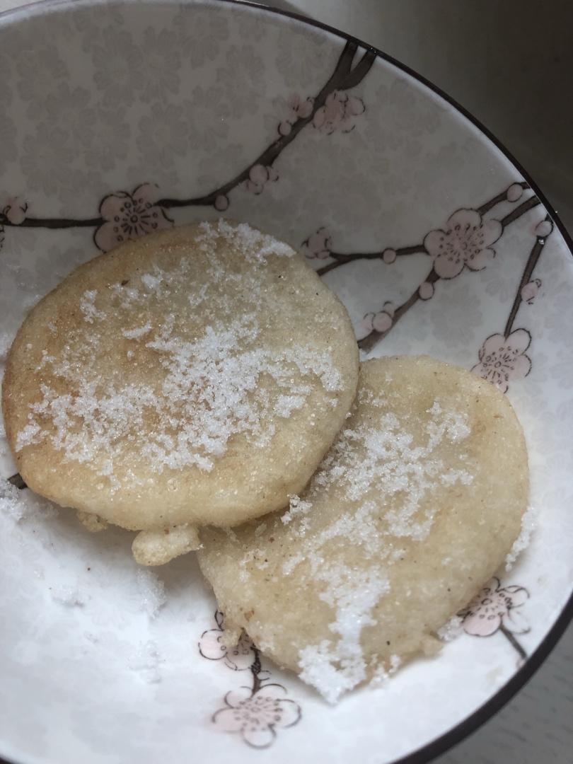 菜鸟也会的糯米粉煎饼