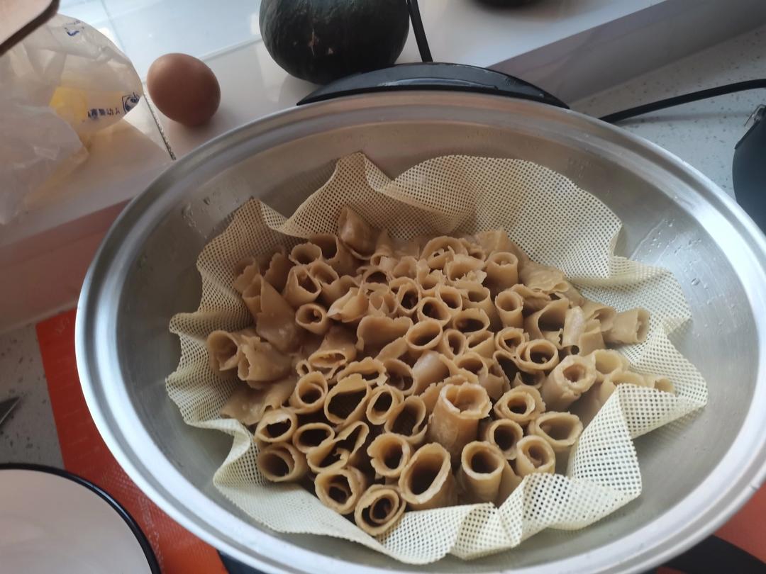 第一次做莜面栲栳老，老公居然说比西贝的还好吃！