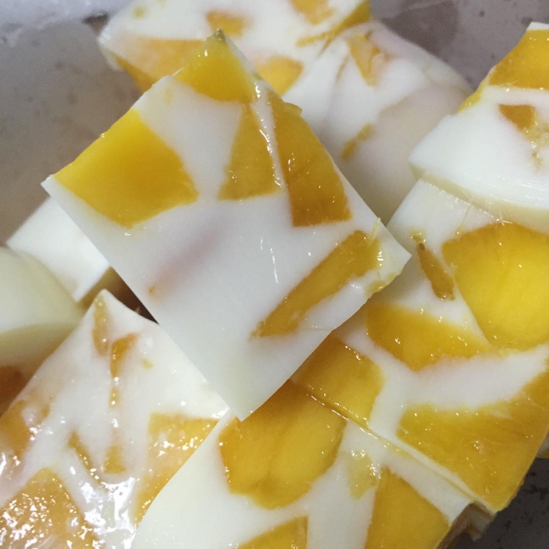 grace_e做的芒果牛奶果冻