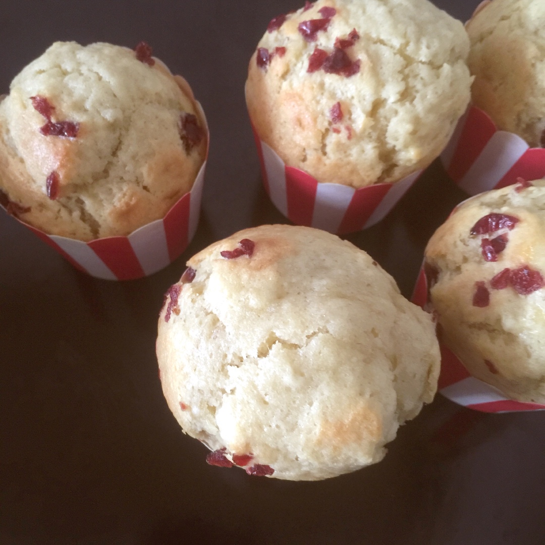 少女心的香蕉蔓越莓玛芬