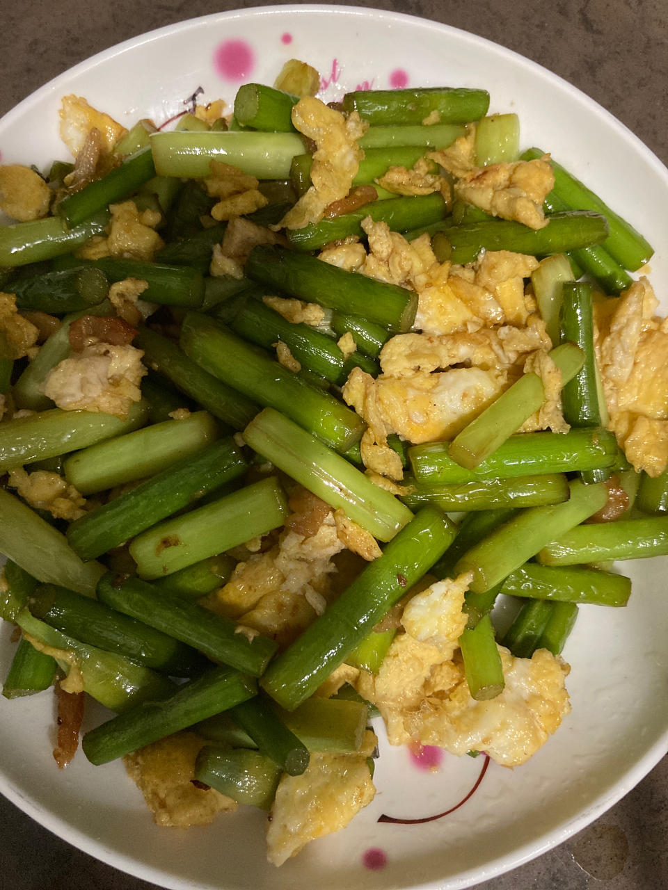 ［超下饭家常菜］蒜苔炒鸡蛋