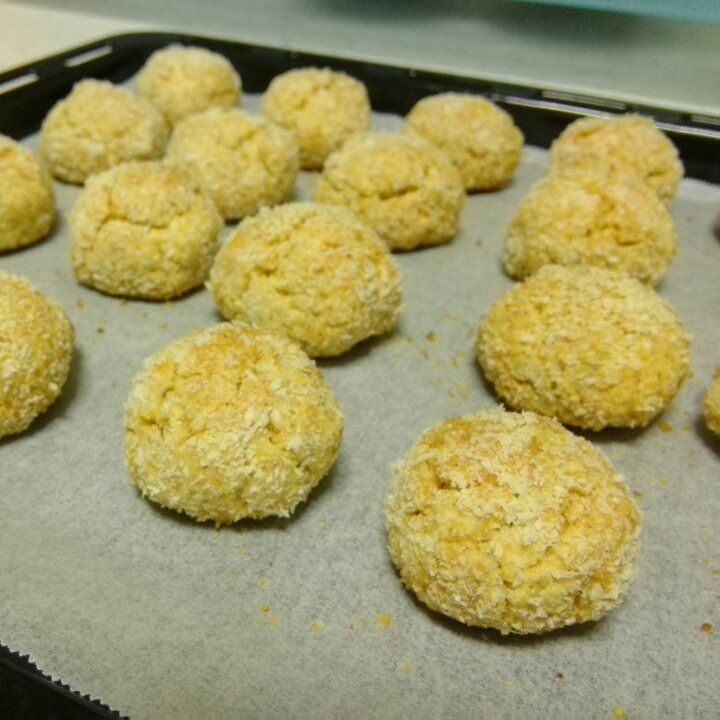 燕麦椰丝球