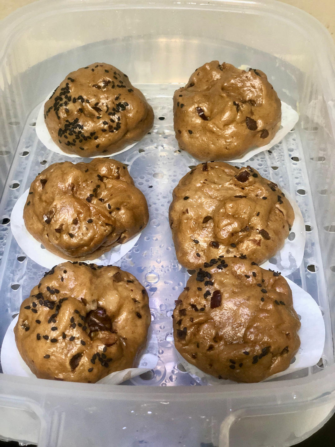 红糖大枣开花馒头 零失败的方子 蓬松煊软 保证各个开花 附细节视频详解