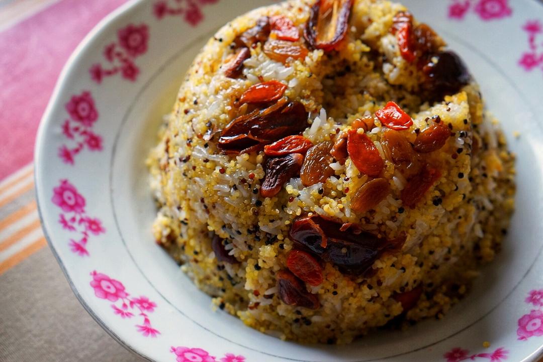 黄米藜麦八宝饭-2018年夜饭【曼食慢语】