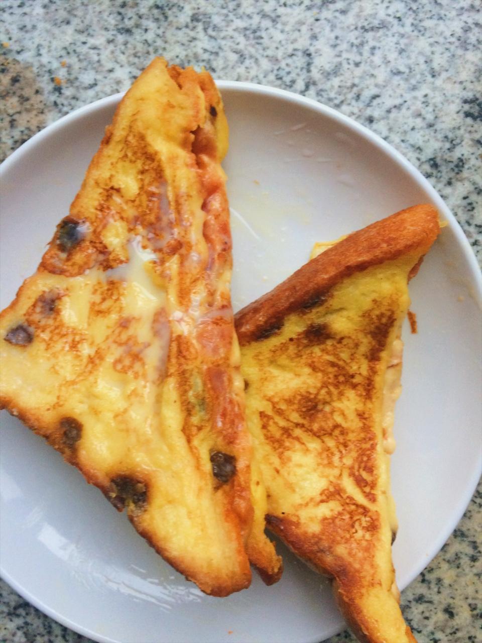 培根芝士西多士