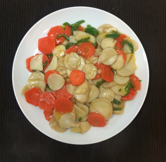 老丁的私房菜-美极杏鲍菇