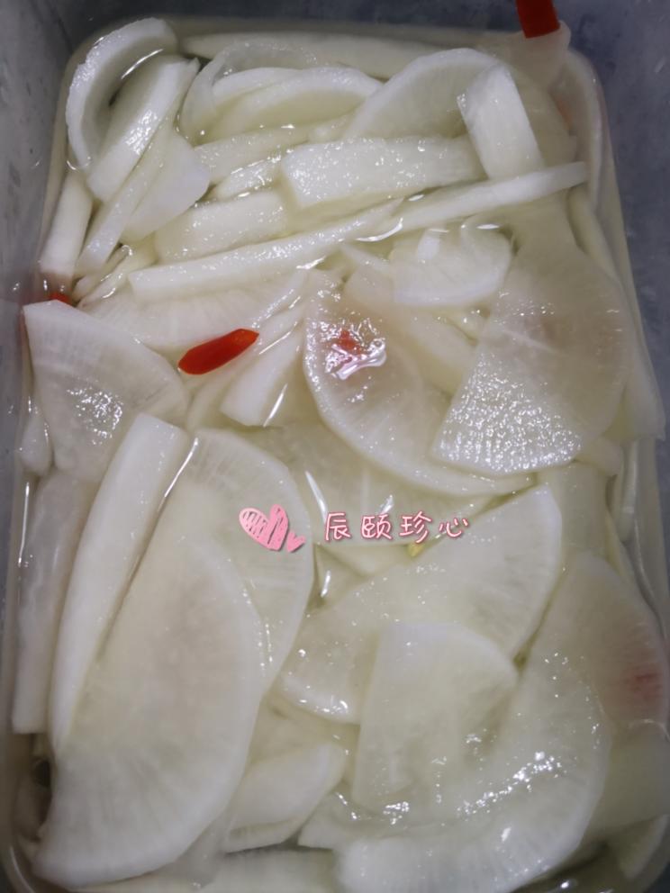 简易酸爽萝卜的做法