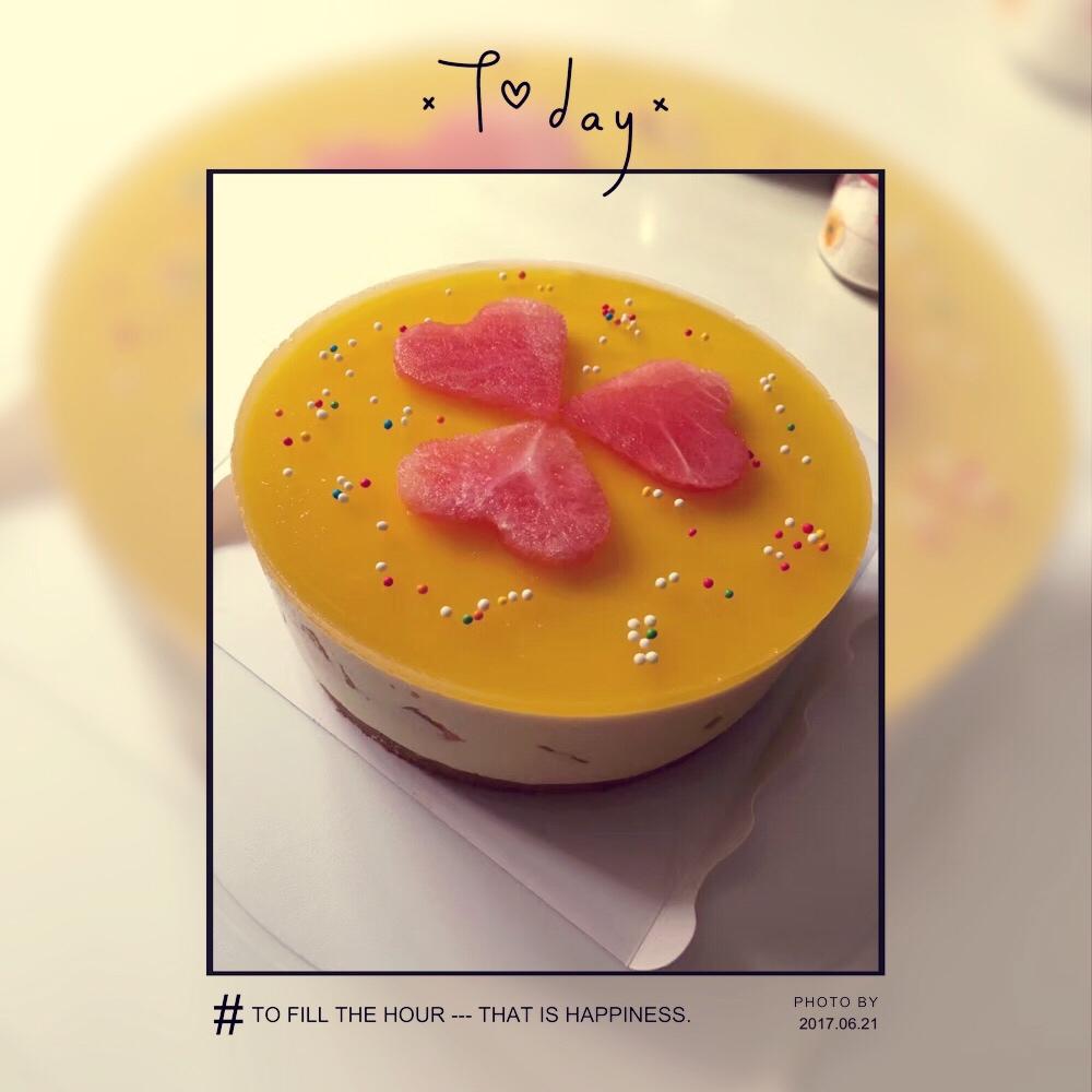 【视频】芒果慕斯（6寸） | 含镜面果胶配方