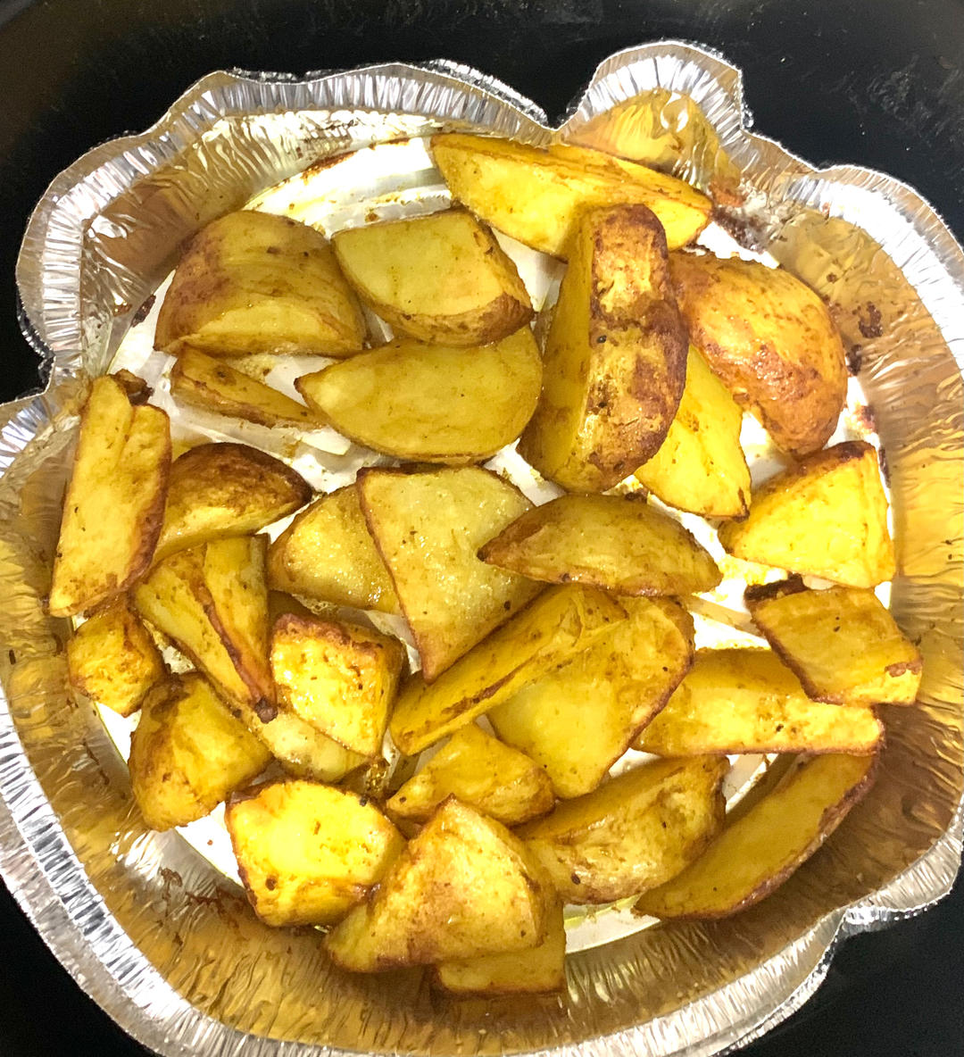 空气炸锅版烤薯角（烤土豆）