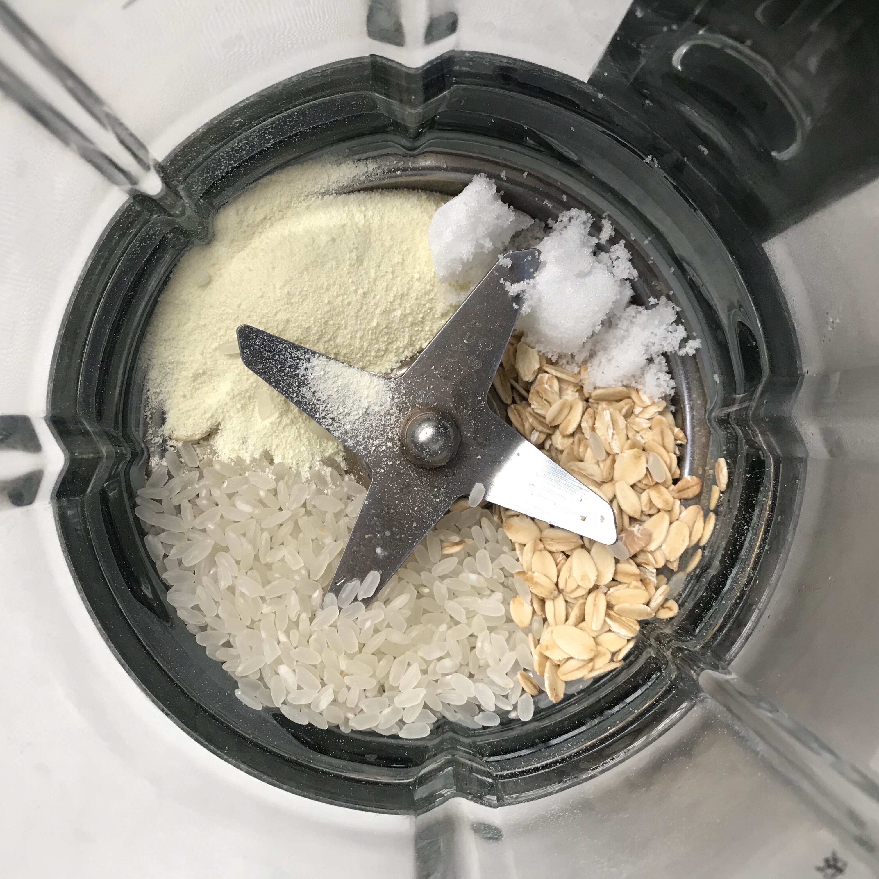 燕麦奶香米糊的做法