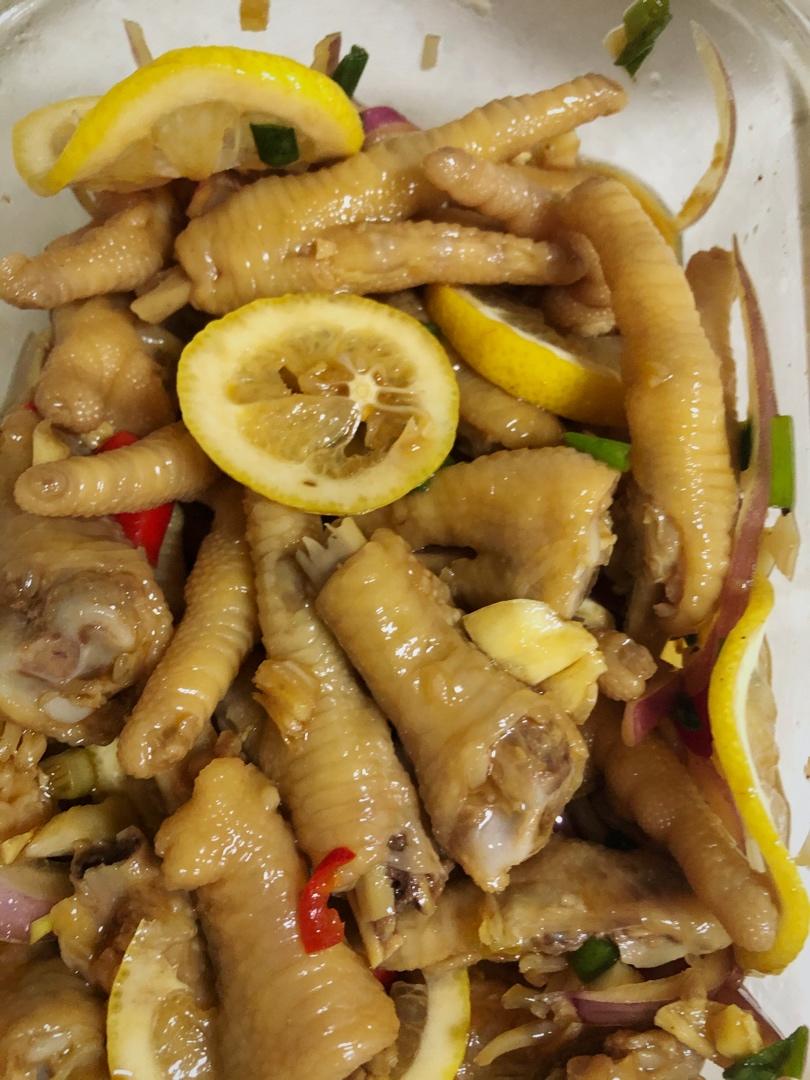 【柠檬酸辣鸡爪】自制超级无敌美味的网红鸡爪