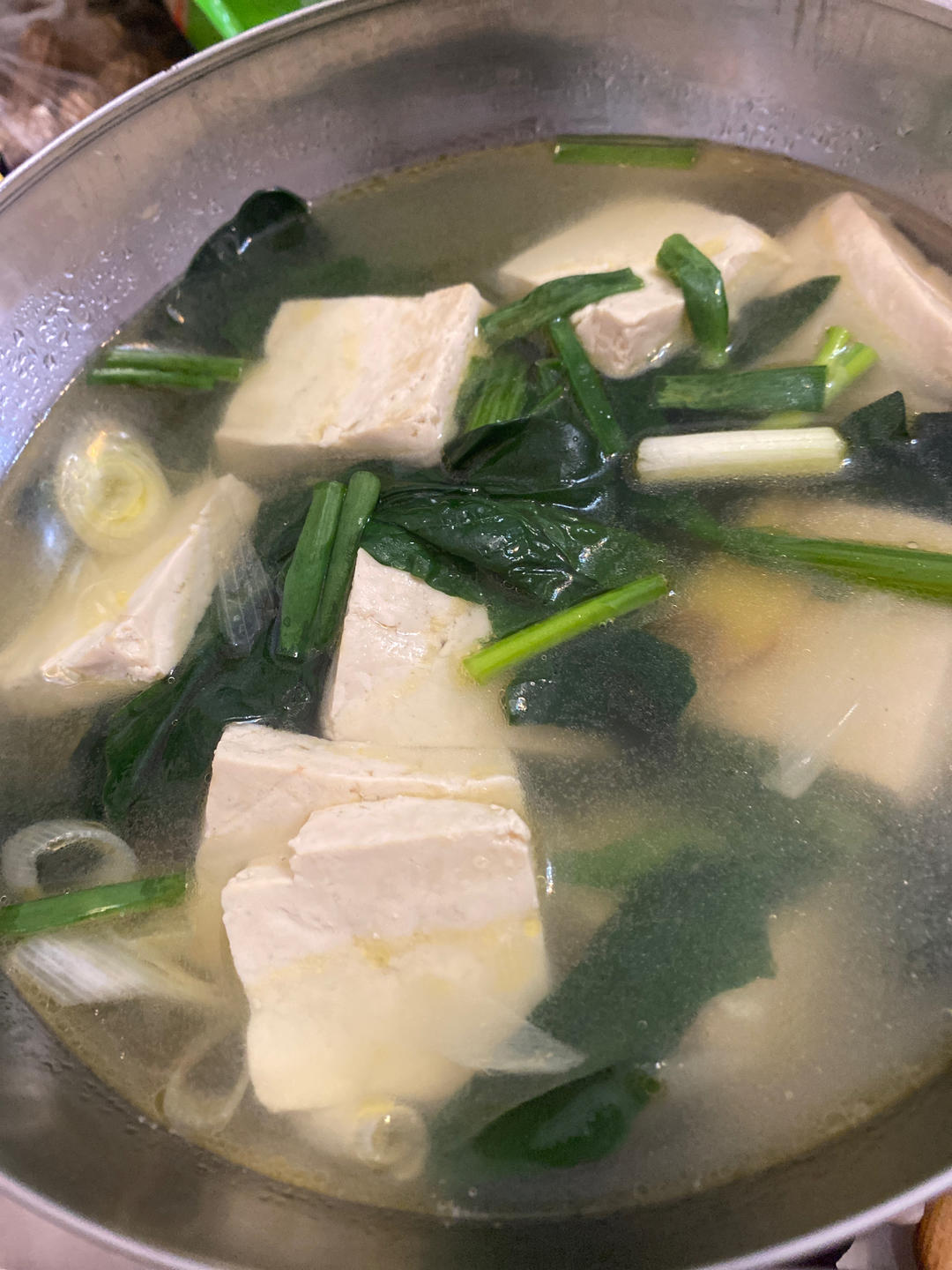 简单菠菜豆腐汤