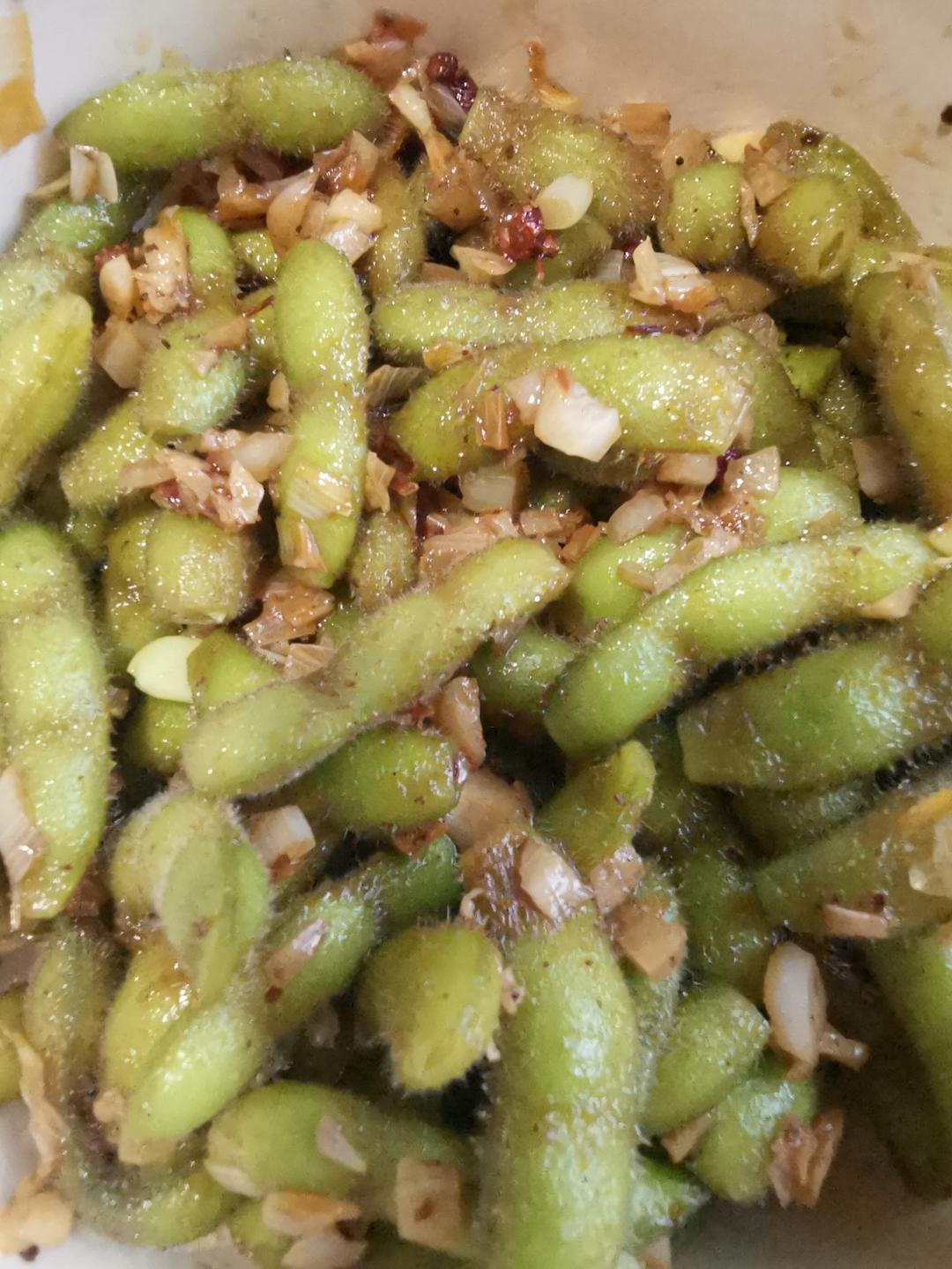 夏日爽口凉拌毛豆