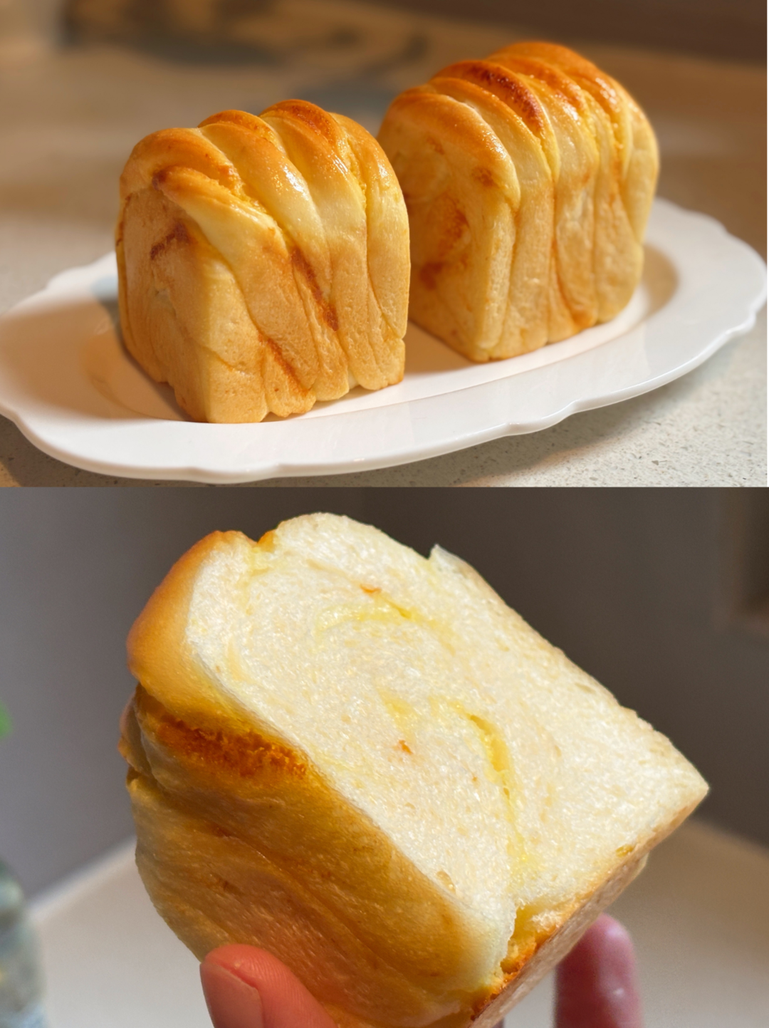 超清爽、很适合夏天的双柠奶酥吐司