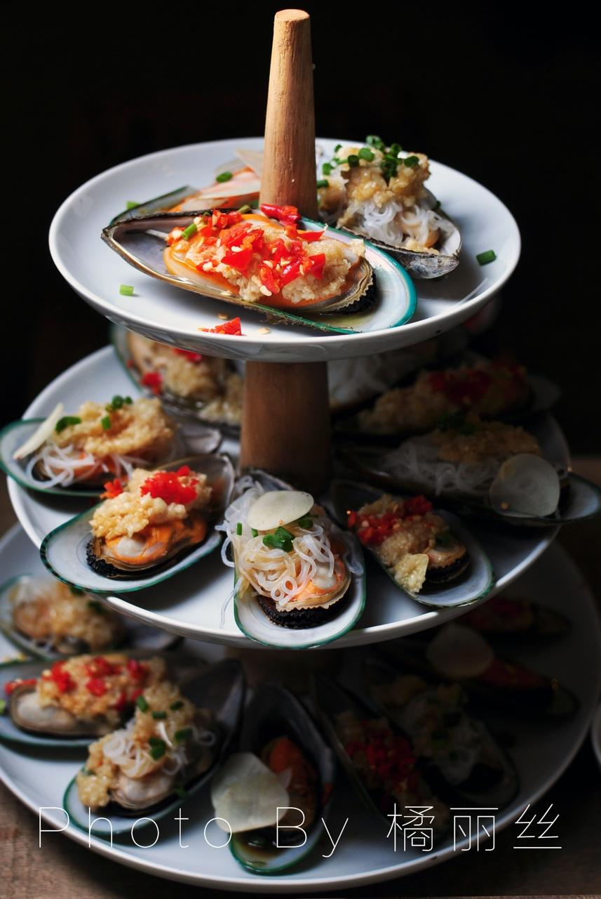 橘丽丝|三色青口（蒜蓉、鲜辣、葱油）