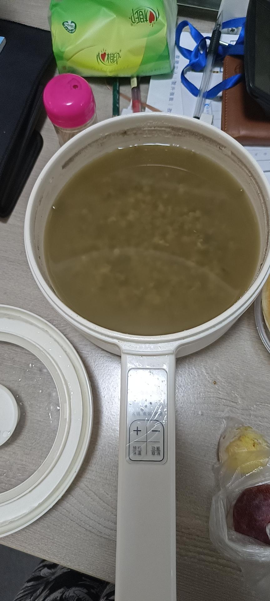 解暑绵绵绿豆沙，不用高压锅和破壁机，40分钟出沙